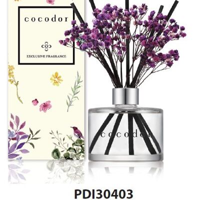 Cocodor Flower Diffuser 200 ml (PDI30403) - Garden Lavender - fiori viola