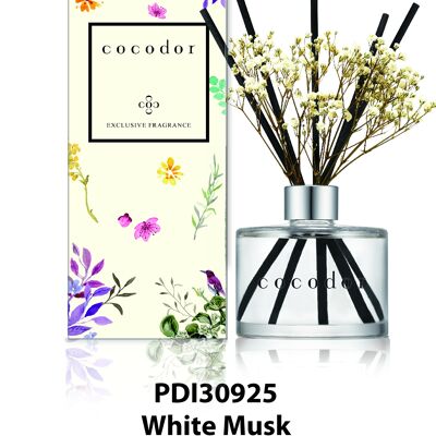Cocodor Flower Diffuser 200 ml (PDI30925) - White Musk - fiori bianchi