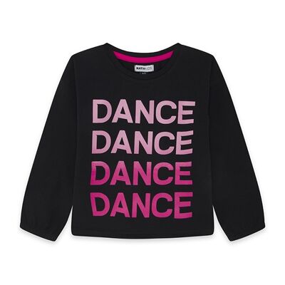 Camiseta punto negro niña Dream Dancer - KG03T502X1