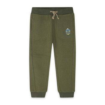 Pantalon long en maille kaki garçon National Parks - KB03P401K2 1