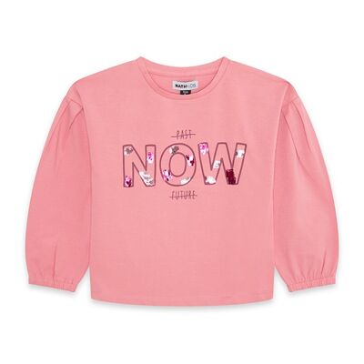 Camiseta punto rosa niña Wild Soul - KG03T304P5