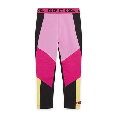 Leggings rosa in maglia per bambina Dream Dancer - KG03L502X1