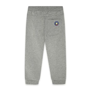 Pantalon long gris en maille garçon All Playgrounds - KB03P103G1 2