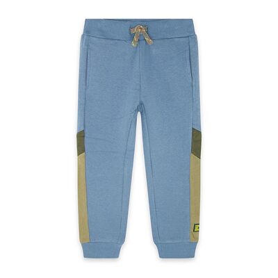 Pantalon long bleu en maille pour garçon Parcs Nationaux - KB03P402B4
