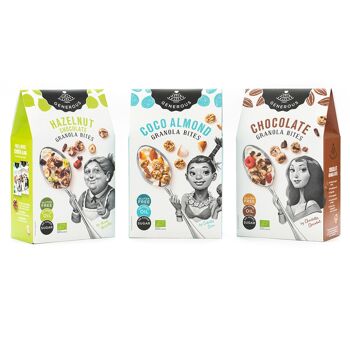 Bouchées Granola Chocolat/Noisette - 300g 7