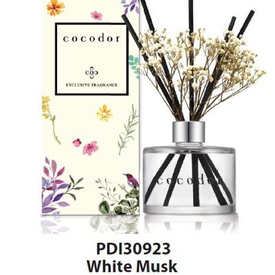 Cocodor Flower Diffuser 120ml (PDI30923) - White Musk - fiori bianchi