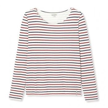 Tee shirt Mariniere Margaux Jersey tricolore 2