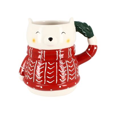 Teddy bear Christmas mug 40cl