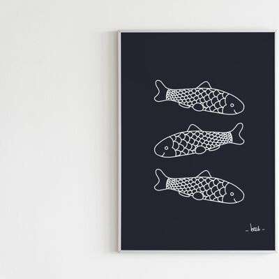 Manifesto "Pesce della Marina".