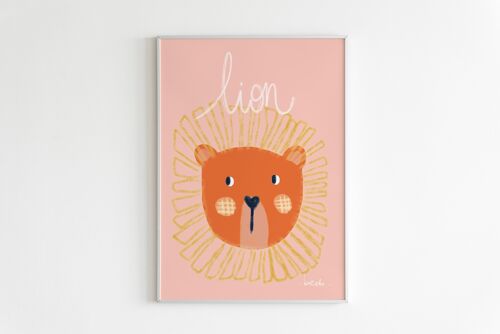 Affiche 'Lion'