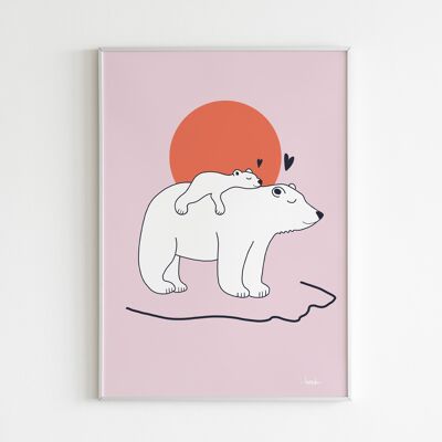 Poster 'Bärenbaby'