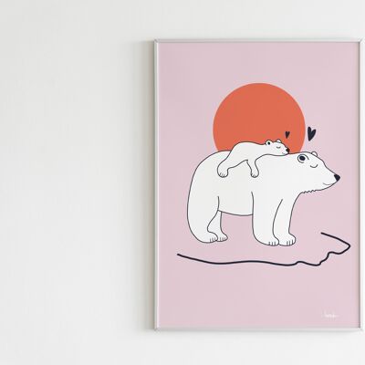 Poster 'Bärenbaby'