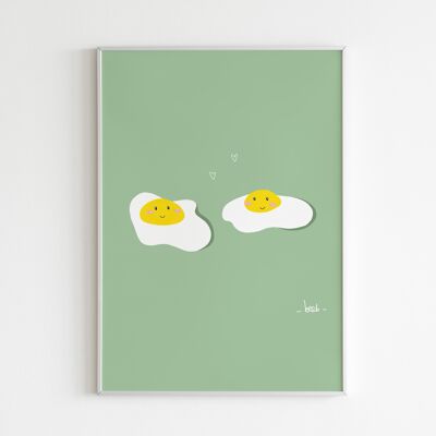 Póster 'Huevos'