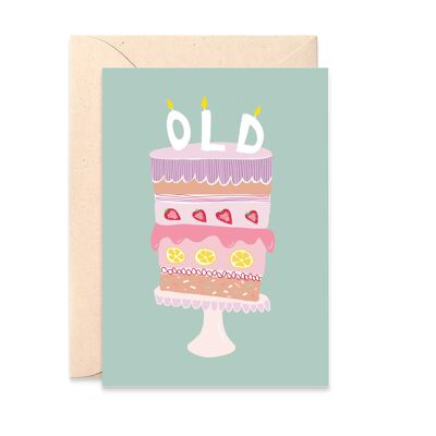 Card 'Birthday OLD'