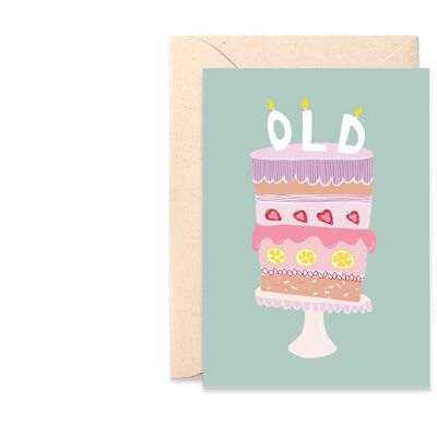 Carte 'Birthday OLD'