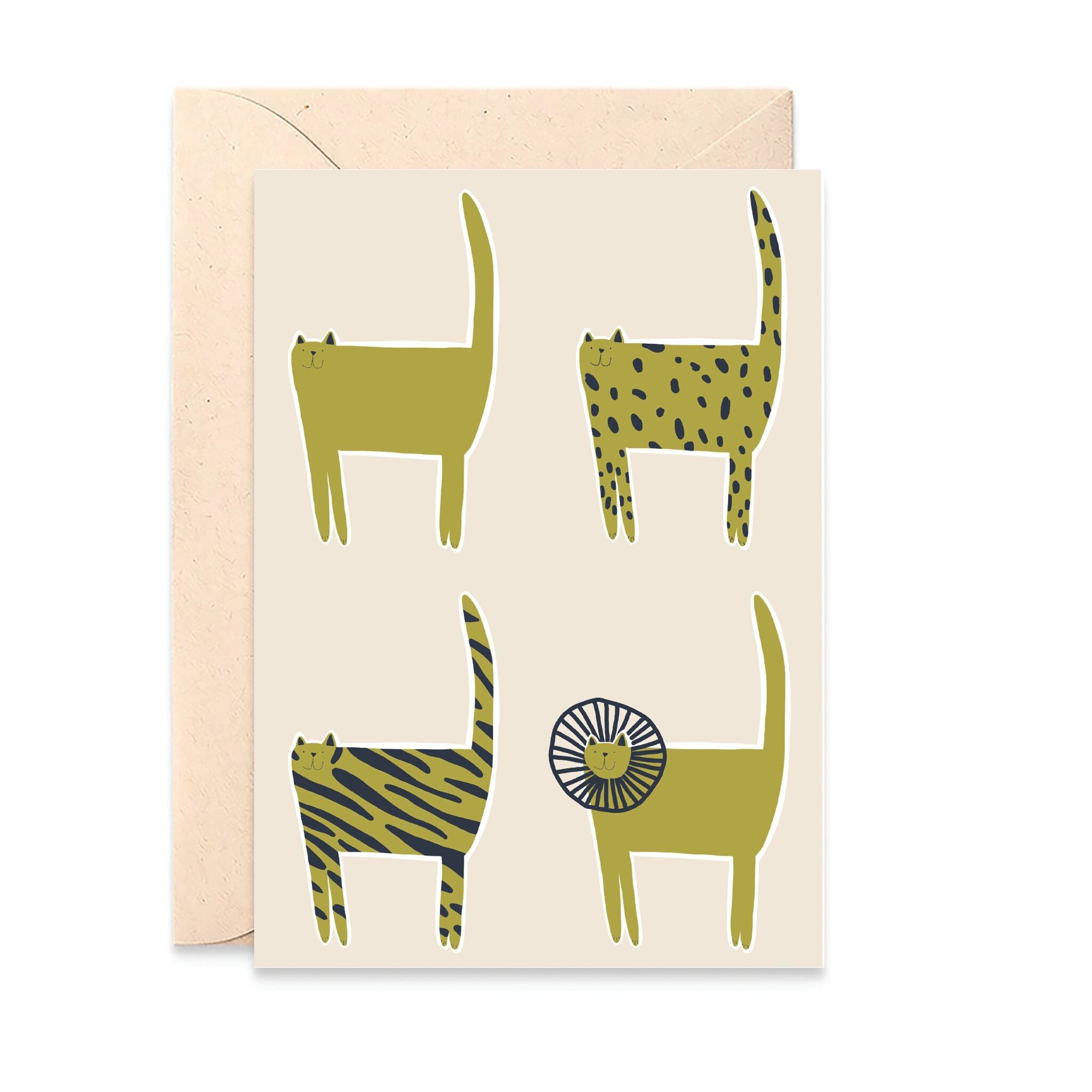 Karte 'Große Katzen'