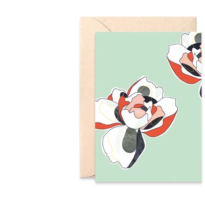 Card 'Japanese Flower'