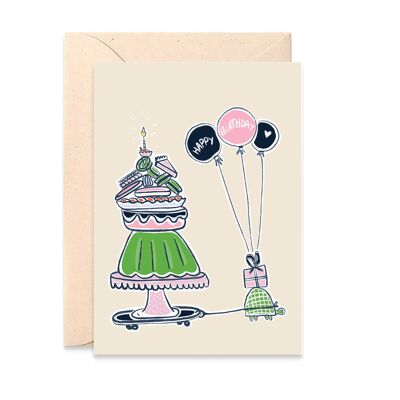 Carte 'Birthday tortoise'