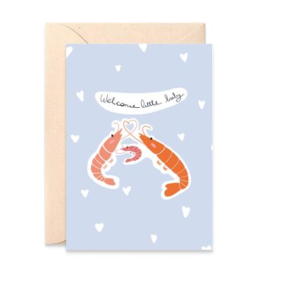 'Welcome Little Baby' card