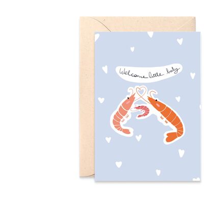 'Welcome Little Baby' card