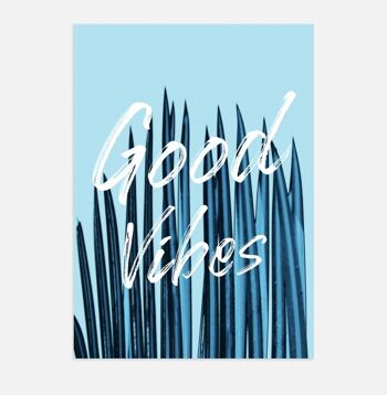 Affiche Poster - Good Vibes 1