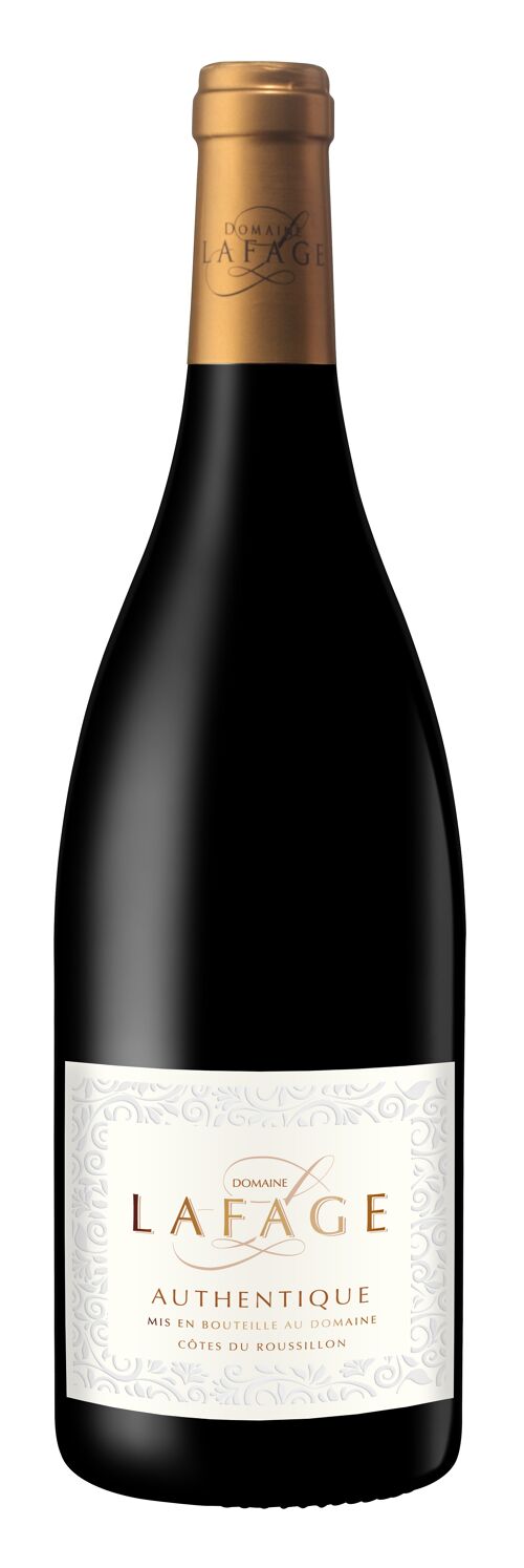 Authentique - Rouge -  75cl - Domaine Lafage - Côtes-du-Roussillon