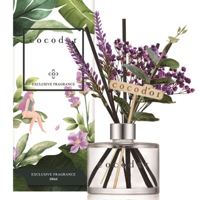 Cocodor Lavender Diffuser 200ml (PDI30420) - Garden Lavender
