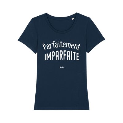 PERFECTLY IMPERFECT NAVY TSHIRT