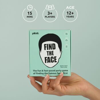 Trouver le visage | Le jeu de fête Fun & Fast-Paced Famous Faces 4