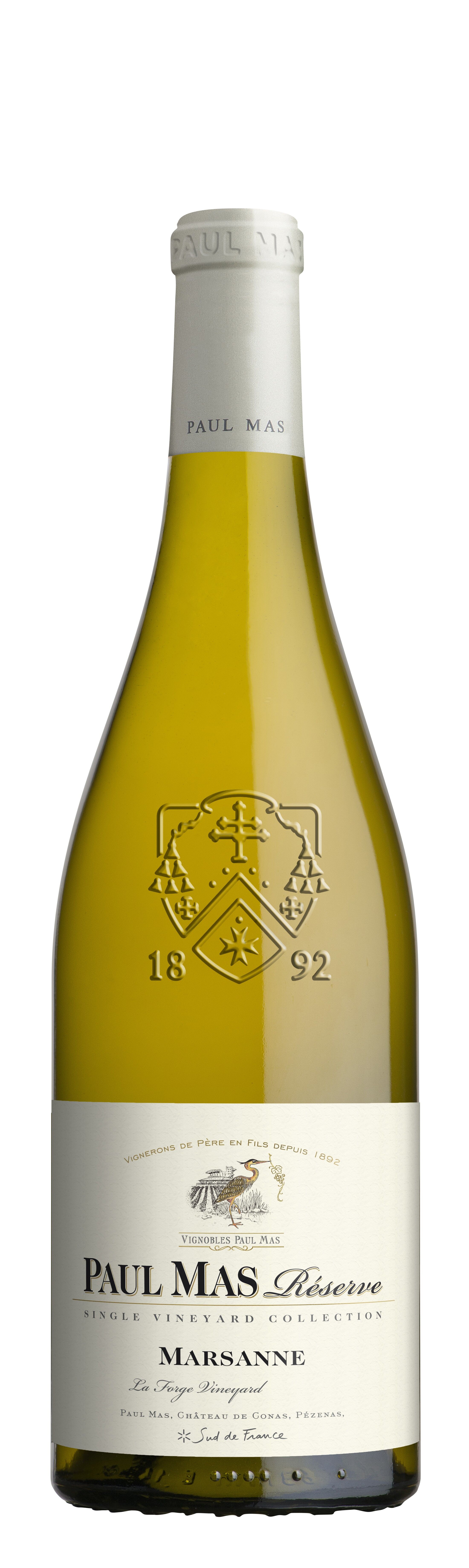 Marsanne Réserve - Weiß - 75cl - Les Domaines Paul Mas - Vin de Pays d'Oc