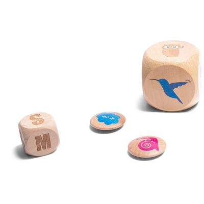Birds in Action - Educational Game - wooden toy - active play - kids - BS Toys