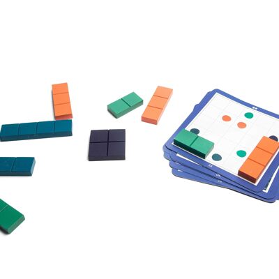 Puzzle quadrato - puzzle in legno - bambini - BS Toys