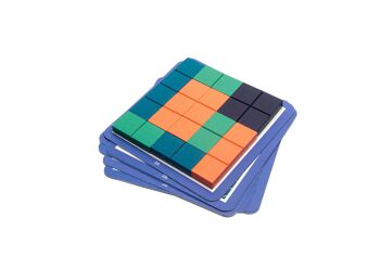 Puzzle carré - puzzle en bois - enfants - BS Toys 3