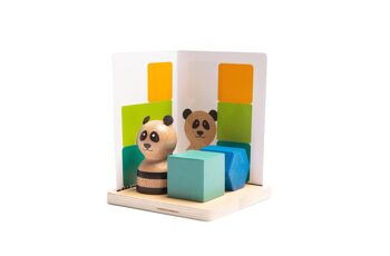 Puzzle en bois Panda - puzzle pour enfants - BS Toys 6