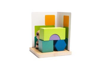 Puzzle en bois Panda - puzzle pour enfants - BS Toys 7
