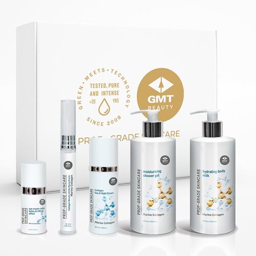 FACE AND BODY CARE SET WITH COLLAGEN