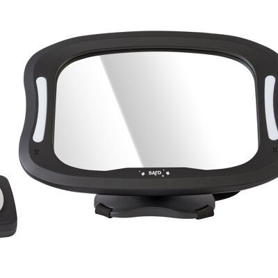 Maxi espejo seguridad 360º con luz