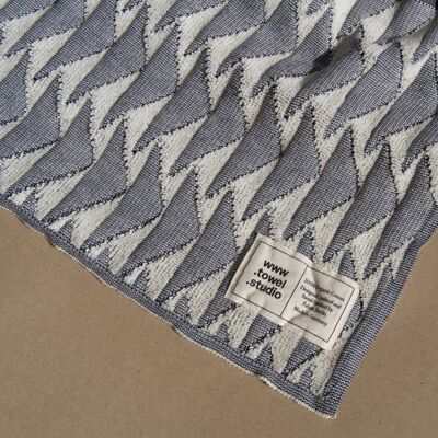 Origami Forest Gym Towel | Sandy Beige