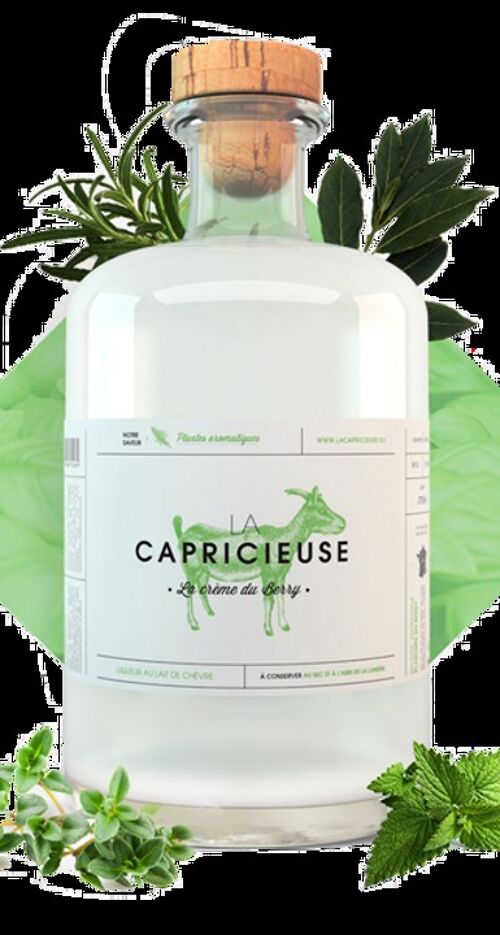 La liqueur Capricieuse - PLANTES AROMATIQUES