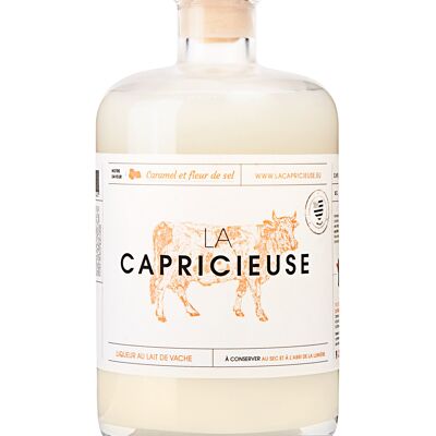 La liqueur Capricieuse - CARAMEL & FLEUR DE SEL