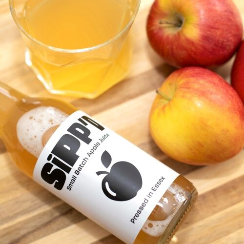 Sipp'd Temptation, Sweet, Small Batch Apple Juice