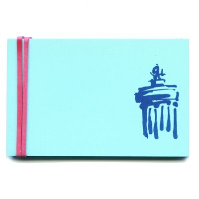 Flip book for football fans: Brandenburg Gate