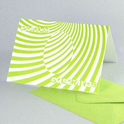 10 Easter cards with May green envelopes: Easter Greetings