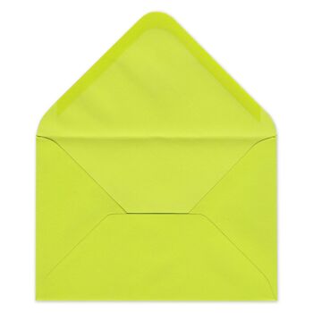10 cartes de vœux avec enveloppes vertes de mai : die Erste / the first 3