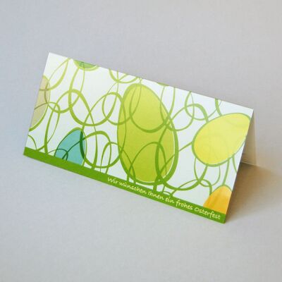 10 tarjetas de Pascua reducidas con sobres: Os deseamos unas felices Pascuas