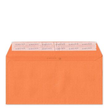 10 cartes de vœux avec enveloppes orange : Reichstag / Bundestag à Berlin 3