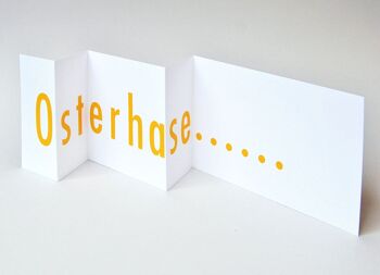 10 cartes de Pâques design avec enveloppes : Oha, lapin de Pâques... 1