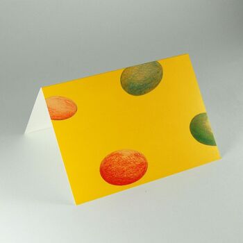 10 cartes de Pâques avec enveloppes : œufs de Pâques volants 2