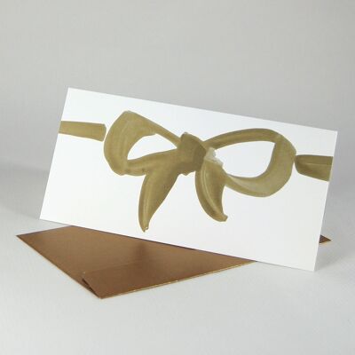 10 cartes de vœux avec enveloppes dorées : Tout le meilleur