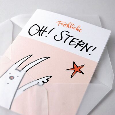 10 divertenti cartoline di Pasqua con giochi di parole: Oh! Stella!